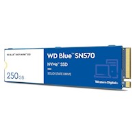 WD - Disco SSD Blue 250GB SN570 NVMe 3300 MBPs